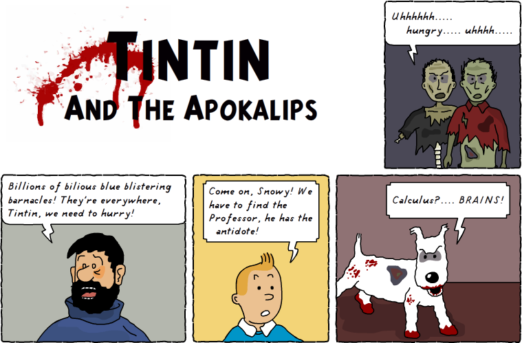 Swines! Technocrats! Lily-livered bandicoots! Polynesians! Bloodsuckers! Oh how I love Tintin, the greatest comic on Earth. 
