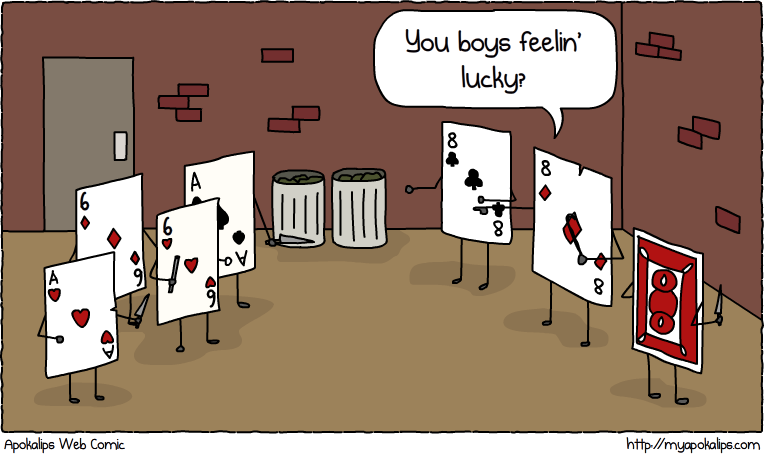Yea that's the same scene from Rock, Paper, Scissors. Apparently, lots of inanimate objects love to throw fisticuffs in this alley.