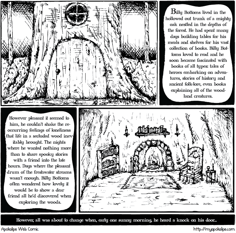 Part 2 of chapter 1 of the story.  These will all be moved to a separate page next week.