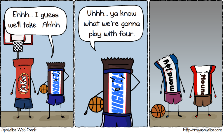 Late update. This one's for Melis cause she loves Halloween so much. Also, I just noticed this but I think Mounds and AlmondJoy are the same thing with reversed color wrappers. Still a crappy, crappy candy no matter how you dress it up.